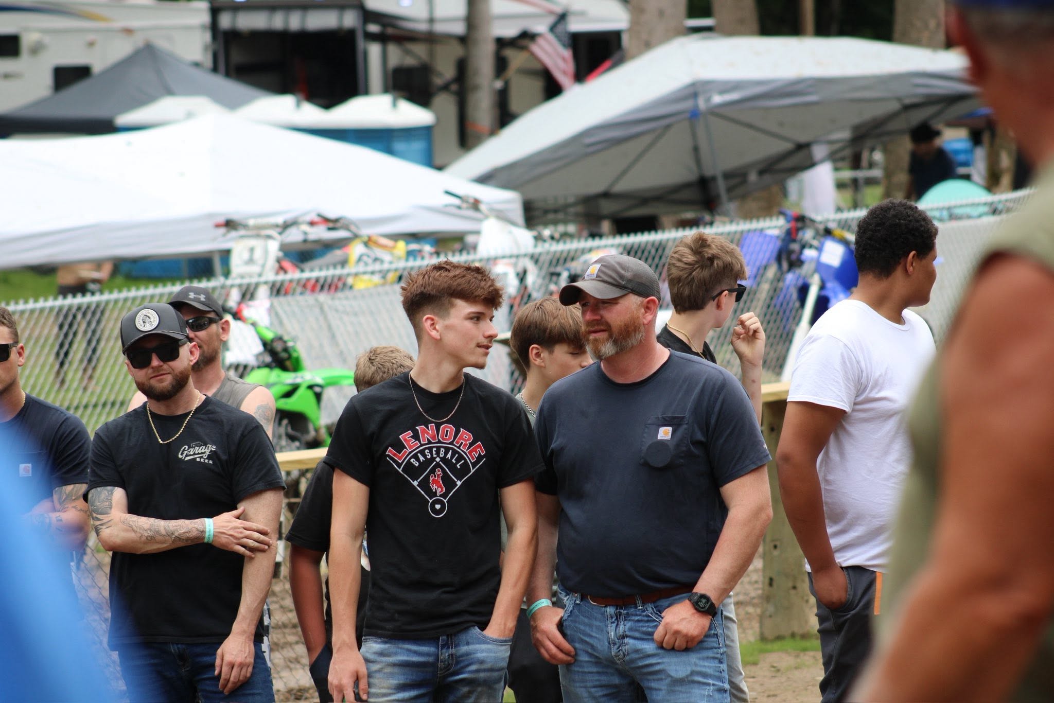 Fans and race-day atmosphere at Moonshine Hillclimb